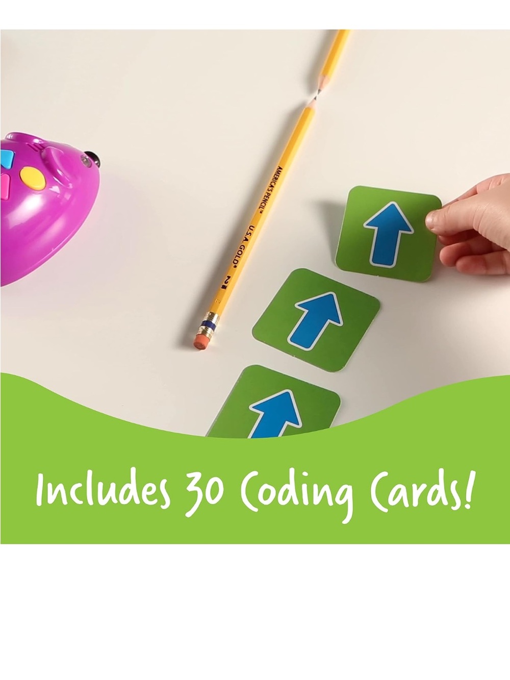 Learning Resources Code & Go Robot Mouse - Purple - STEM Coding Toy - Picture 6 of 9